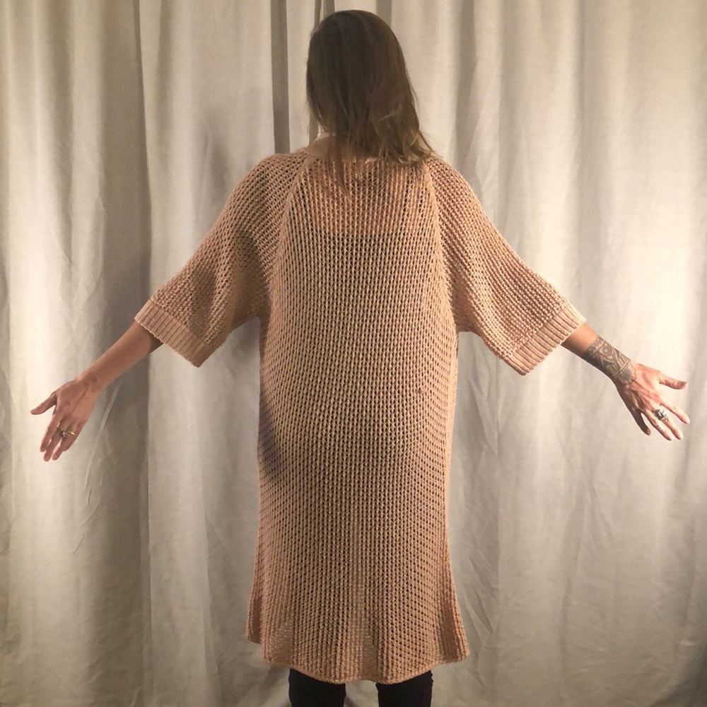 Pink knit cardigan - Picture 3 of 5
